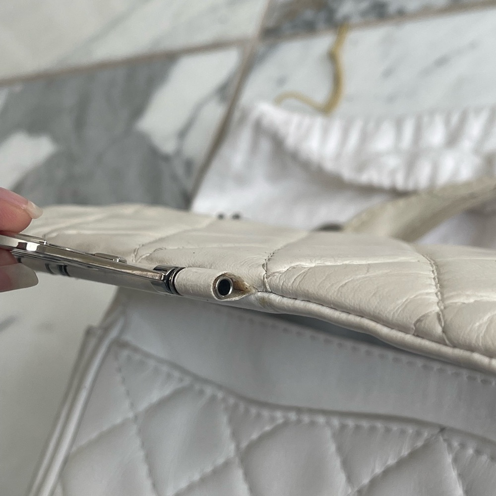White Chanel Medium Flap Bag - Picture 11 of 16